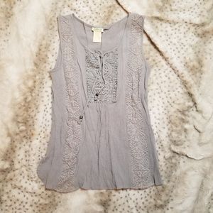 Tank top blouse